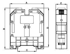 MRK 70mm² SCREW CONNECTION RAIL TERMINAL BLOCK