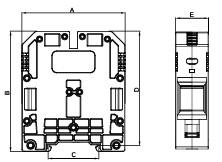 MRK 95mm² SCREW CONNECTION RAIL TERMINAL BLOCK