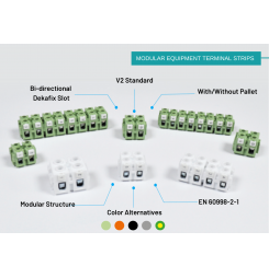 NEW Modular Equipment Terminal Strips 